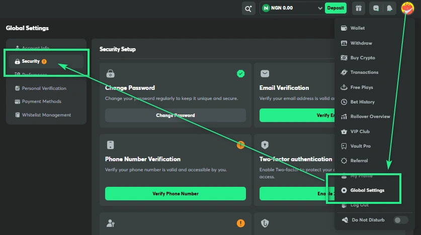 How to Enable Two-Factor Authentication (2FA)